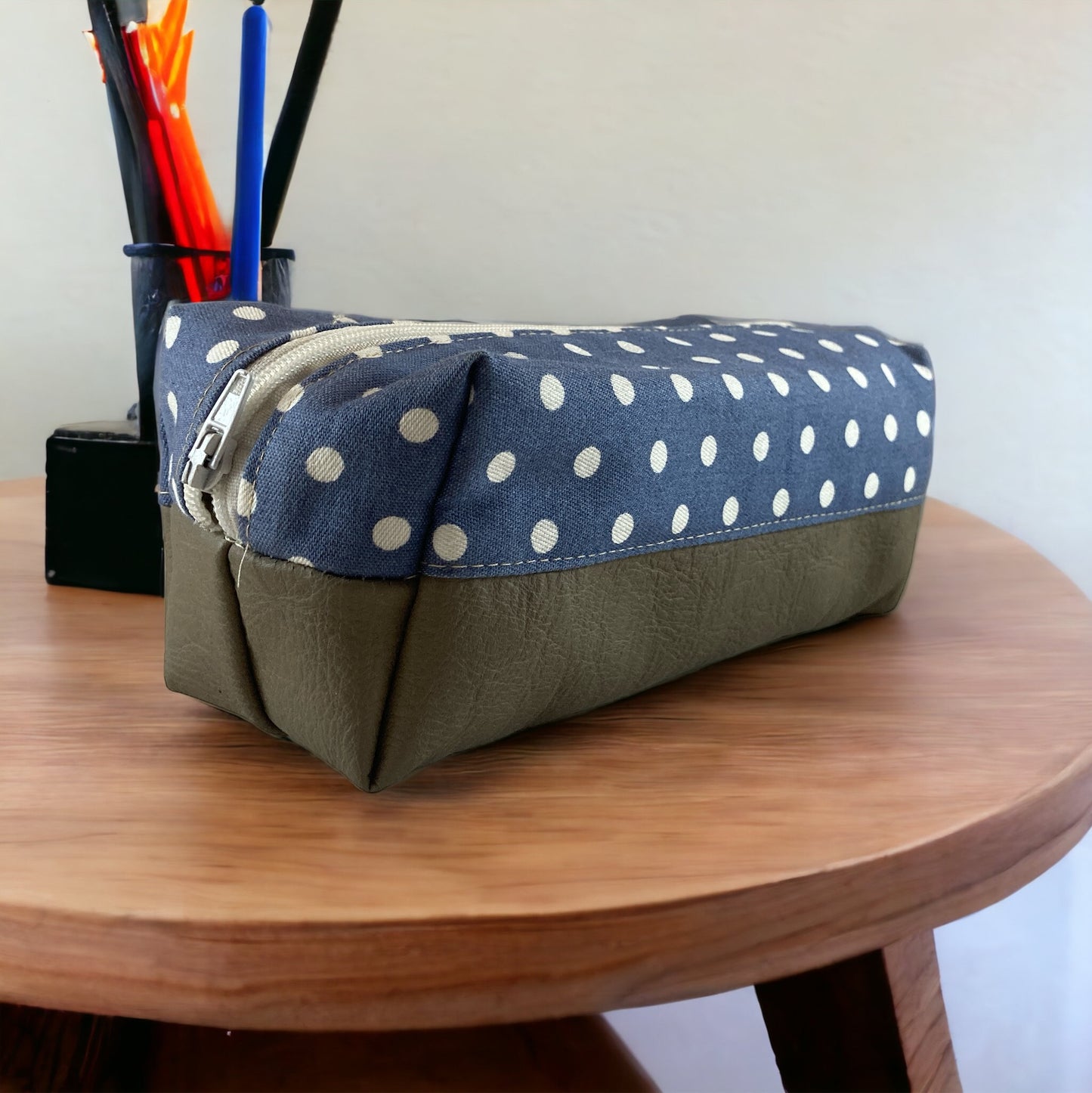 Patterned pencil case